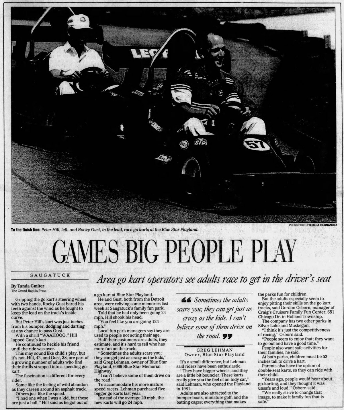 Blue Star Playland - Aug 1994 Article (newer photo)